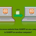 How to move website from XAMPP on one computer to XAMPP on another computer?