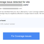 Google Search Consile Error - Submitted URL marked ‘noindex’