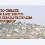 How to create a panoramic photo from multiple images in Adobe Photoshop?